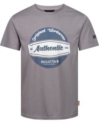 Regatta - Original Cotton T-Shirt (Rock Marl) - Lyst