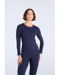 Mountain Warehouse - 'Blaze' Thermal Top Warm Cosy Base Layer Long Sleeve Tee Cotton - Lyst