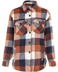 Miso - Ladies Plaid Wool Shirt - Lyst