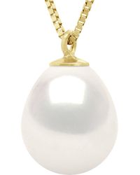 Ateliers Saint Germain - Necklace Real Cultured Freshwater Pearl Pear 9-10 Mm - Lyst
