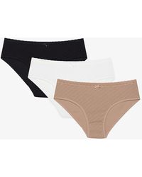 Penti - 3-Pack Cotton Hipster Panties - Lyst