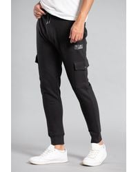 Tokyo Laundry - Cotton Blend Cargo-Style Drawstring Joggers - Lyst