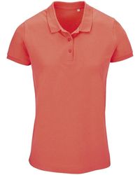 Sol's - Ladies Planet Piqué Organic Polo Shirt (Pop) - Lyst