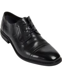 Pod - Savage Leather/Textile Lace-Up Shoes - Lyst
