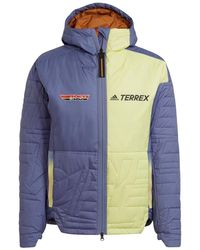 adidas - Myshelter Primaloft Hooded Padded Jacket Me - Lyst