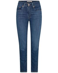 Levi's - Levi's High Rise Straight Leg Jeans - Lyst