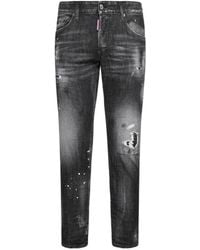 DSquared² - Ripped Knee Wash Cool Guy Jeans - Lyst
