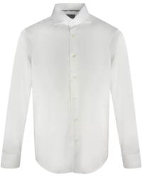 Aquascutum - Plain Long Sleeved Shirt - Lyst