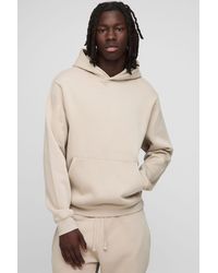 BoohooMAN - Basic Regular Fit Over The Head Hoodie - Lyst