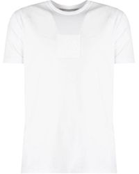 Iceberg - T-shirt C-neck Mannen Wit - Lyst