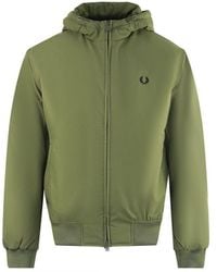 Fred Perry - Padded Hooded Uniform Brentham Jacket - Lyst