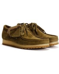 Clarks - Wallabee Rb Herren Wildleder Schnürschuhe - Lyst