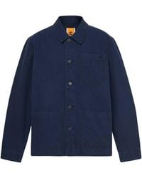 Timberland - Canvas Field Jacket (Dark Sapphire) - Lyst
