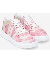 Cole Haan - Grandpro Rally Canvas 100% Cotton Ikat Print/Optic Trainers - Lyst
