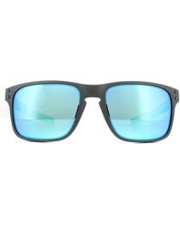 Oakley - Sunglasses Holbrook Mix Oo9384-10 Steel Prizm Sapphire Polarized - Lyst