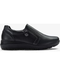 Clarks - Un Bay Zip Leather Shoes - Lyst