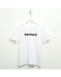 Timberland - Womenss Northwood Logo T-Shirt - Lyst