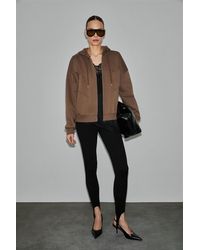 Grimelange - Hooded Oversized Zip Sweatshirt - Lyst