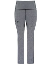 Under Armour - Heatgear Stretch Waist Geo Ankle Leggings 1371114 001 - Lyst