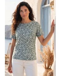 Roman - Classic Abstract Animal Top - Lyst