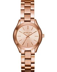 Michael Kors - Ladies' Slim Runway Watch Mk3493 - Lyst
