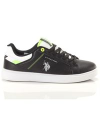 U.S. POLO ASSN. - Print Slip-On Style Sneakers With Sporty Details - Lyst