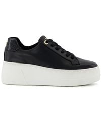 Dune - Ladies Episode Lace-Up Flatform Trainers - Lyst