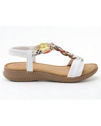 Heavenly Feet - Bright Slingback Sandals - Lyst