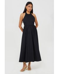 Brave Soul - Halterneck A-Line Maxi Dress - Lyst