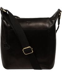 NiNa Amora - 'Tiziana' Leather Shoulder Bag - Lyst