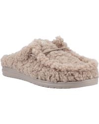 HEYDUDE - Wally Polyester Herren Timber Wolf Pantoletten - Lyst