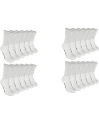 Sock Snob - 24 Pairs Bamboo Cotton Sports Socks - Lyst