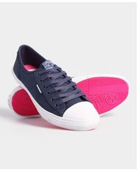 superdry womens plimsolls