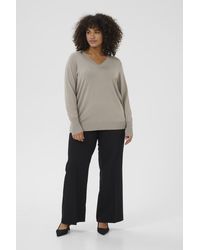 Kaffe - Strickpullover Regular Fit Light - Lyst