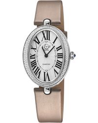 Gv2 - Piazza Navona Ss Case, Dial, Handmade Italian Silk Leather Strap - Lyst