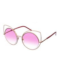Marc Jacobs - Marc-10-S Round Shape Metal Sunglasses - Lyst
