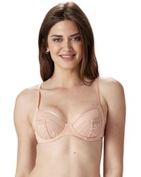 Pretty Polly - Lpaxf3 Botanical Lace Balconette Bra - Lyst