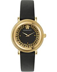 Versace - Greca Flourish Watch Ve7F00323 Leather (Archived) - Lyst