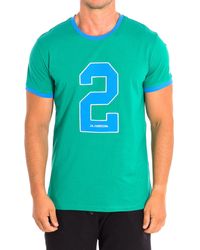 La Martina - Short Sleeve T-Shirt Tmr312-Js206 - Lyst