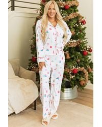 Azura Exchange - Kerst Pyjama Set Feestelijke Print - Lyst