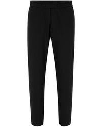 BOSS - Shinobi Solid Patterned Straight Joggers - Lyst