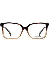 Max Mara - Square Tortoise Honey Mm5022 - Lyst