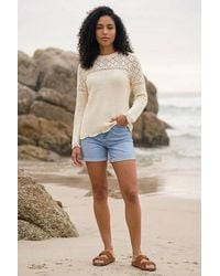 Roman - Textured Wave Hem Knit Jumper - Lyst