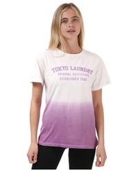 Tokyo Laundry - Cressida T-shirt Voor , Paars - Lyst