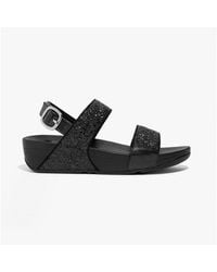 Fitflop - Lulu Glitter Ladies Back-Strap Sandals - Lyst