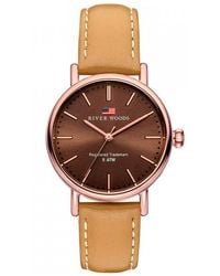 River Woods - Oswego Watch Rw340019 Leather - Lyst