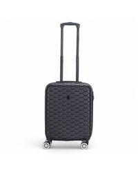 Infinity Leather - Strong Abs Hardshell Cabin Suitcase 55 X 40 X 20 Cm Luggage Suitable For Easyjet, Ryanair - Lyst