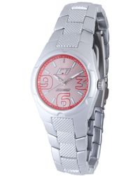 Chronotech - Dial Stainless Steel Watch - Lyst