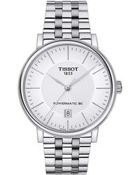 Tissot - Carson Premium Powermatic 80 Watch T1224071103100 Stainless Steel - Lyst