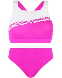Speedo - Printed House Of Holland Two Pieces Swimsuit 8 121933087 - Lyst